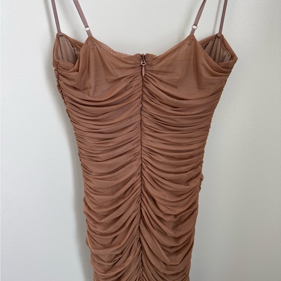 EUC House of CB Fornarina Strapless Tan Dress - Picture 7 of 10
